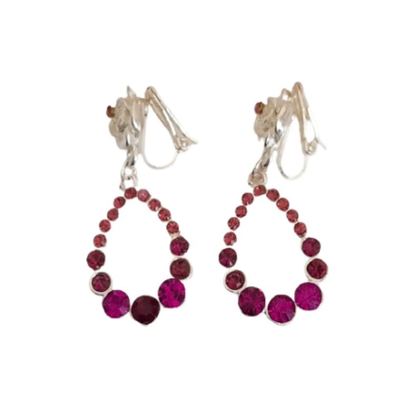Clip on earrings diva on sale