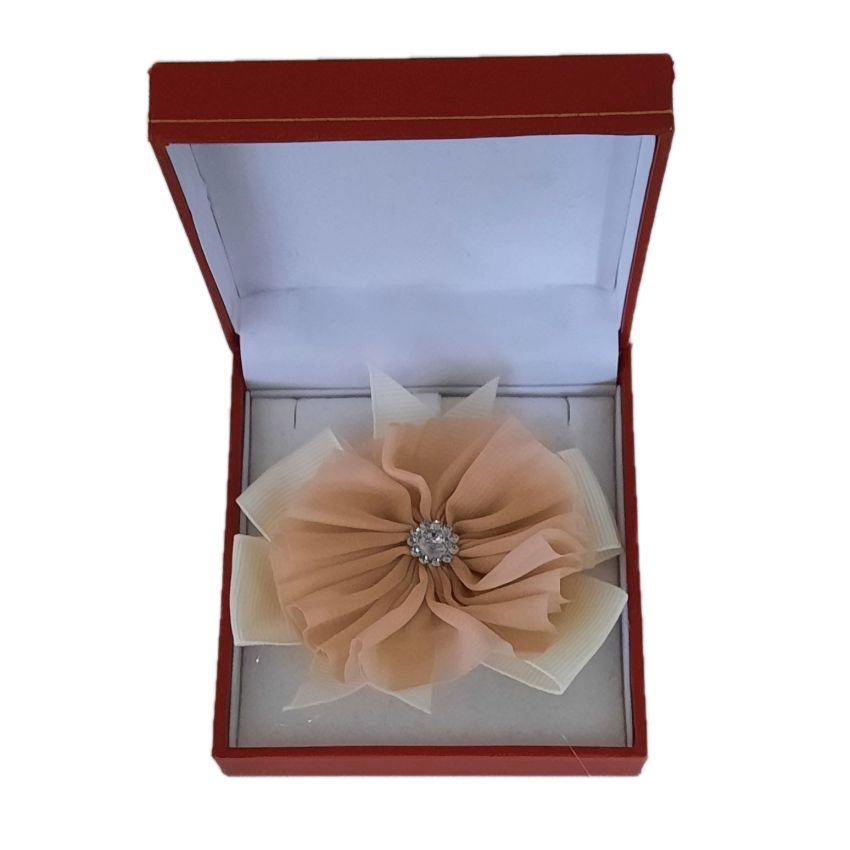 Beige And Cream Flower Wrist Corsage