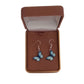 Blue Butterfly Dangly Fashion Earrings(2)