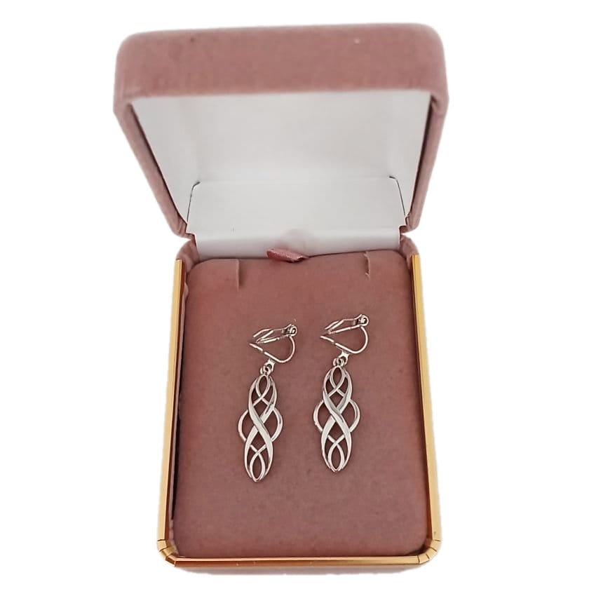 Celtic Design Clip On Earrings(2)