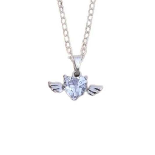 Fashion Angel Cubic Zirconia Pendant