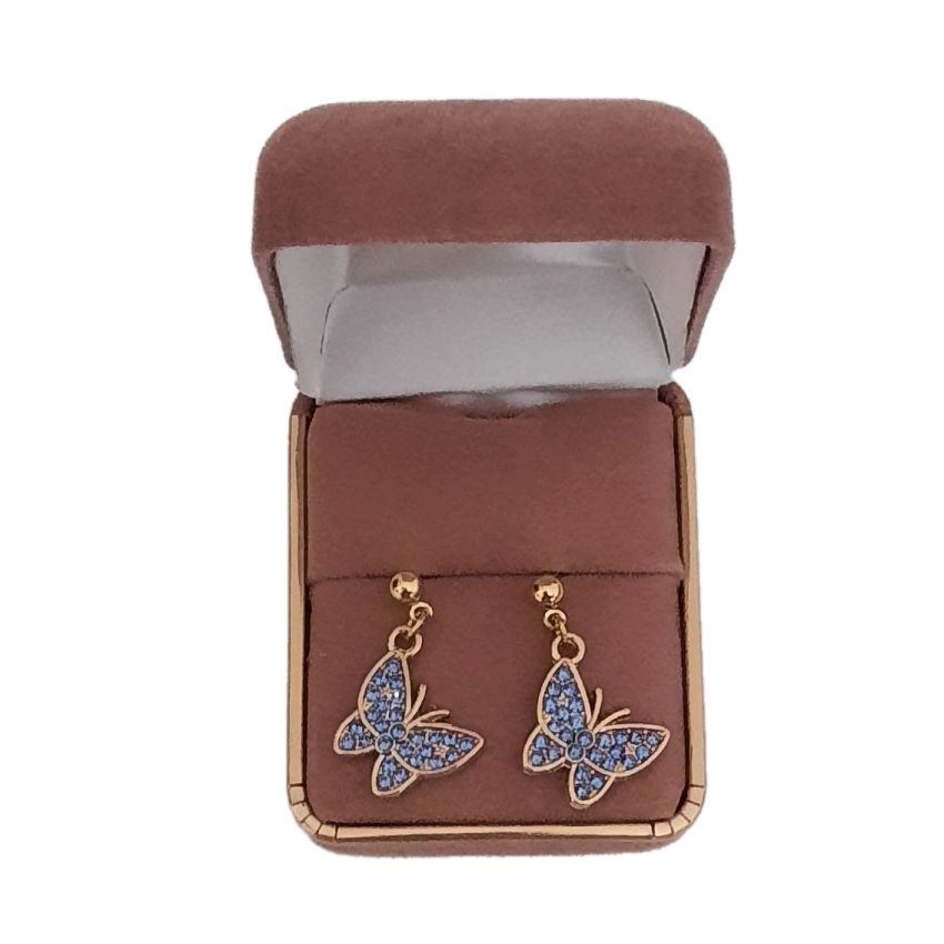Fashion Jewellery Dangly Butterfly Earrings(2)