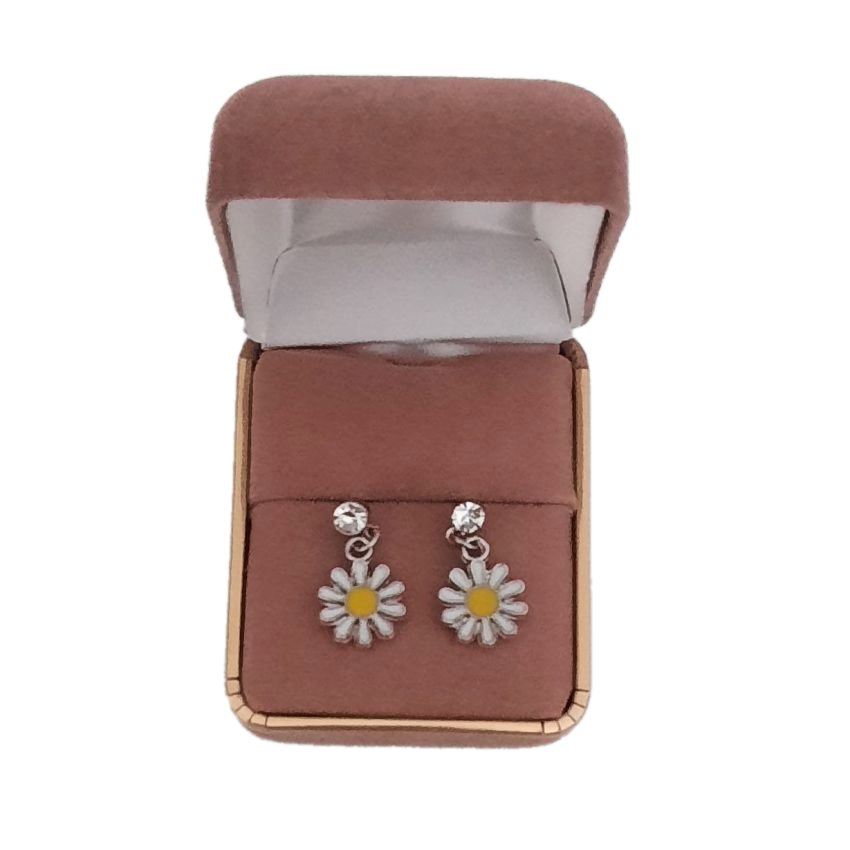 Fashion Jewellery Dangly Daisy Earrings(2)