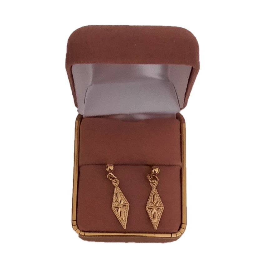 Fashion Jewellery Gold Drop Earrings(2)