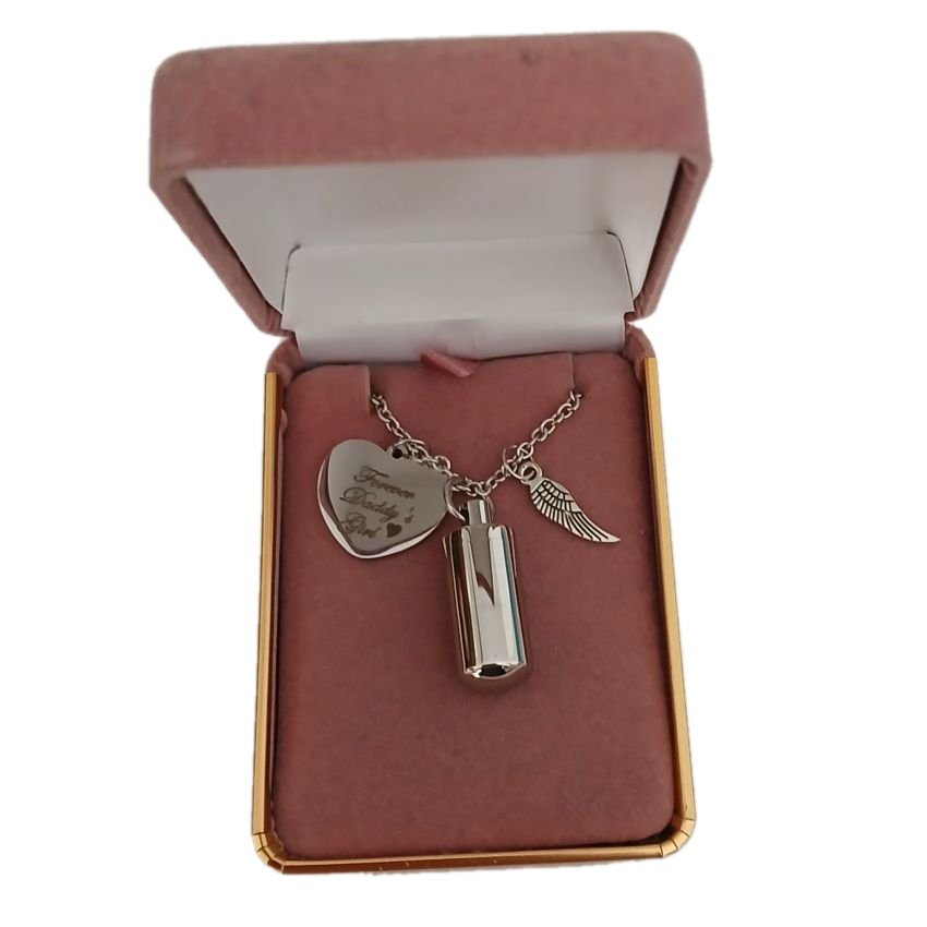 Forever Daddy's Girl Cremation Pendant(2)