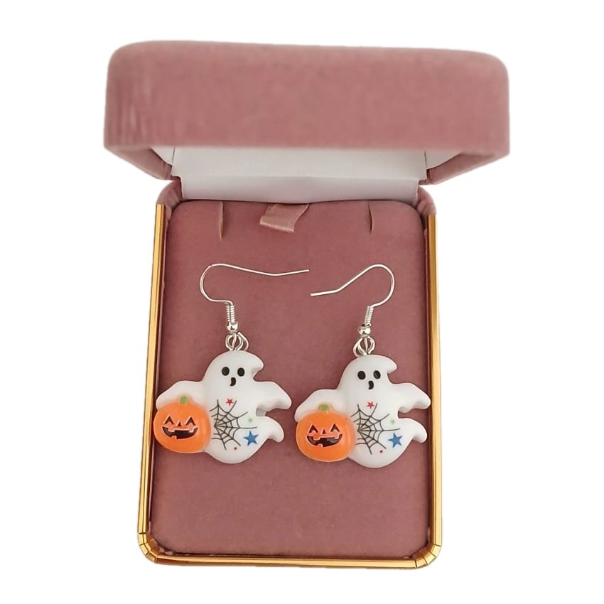 Halloween Lady Ghost Dangly Fashion Earrings(2)