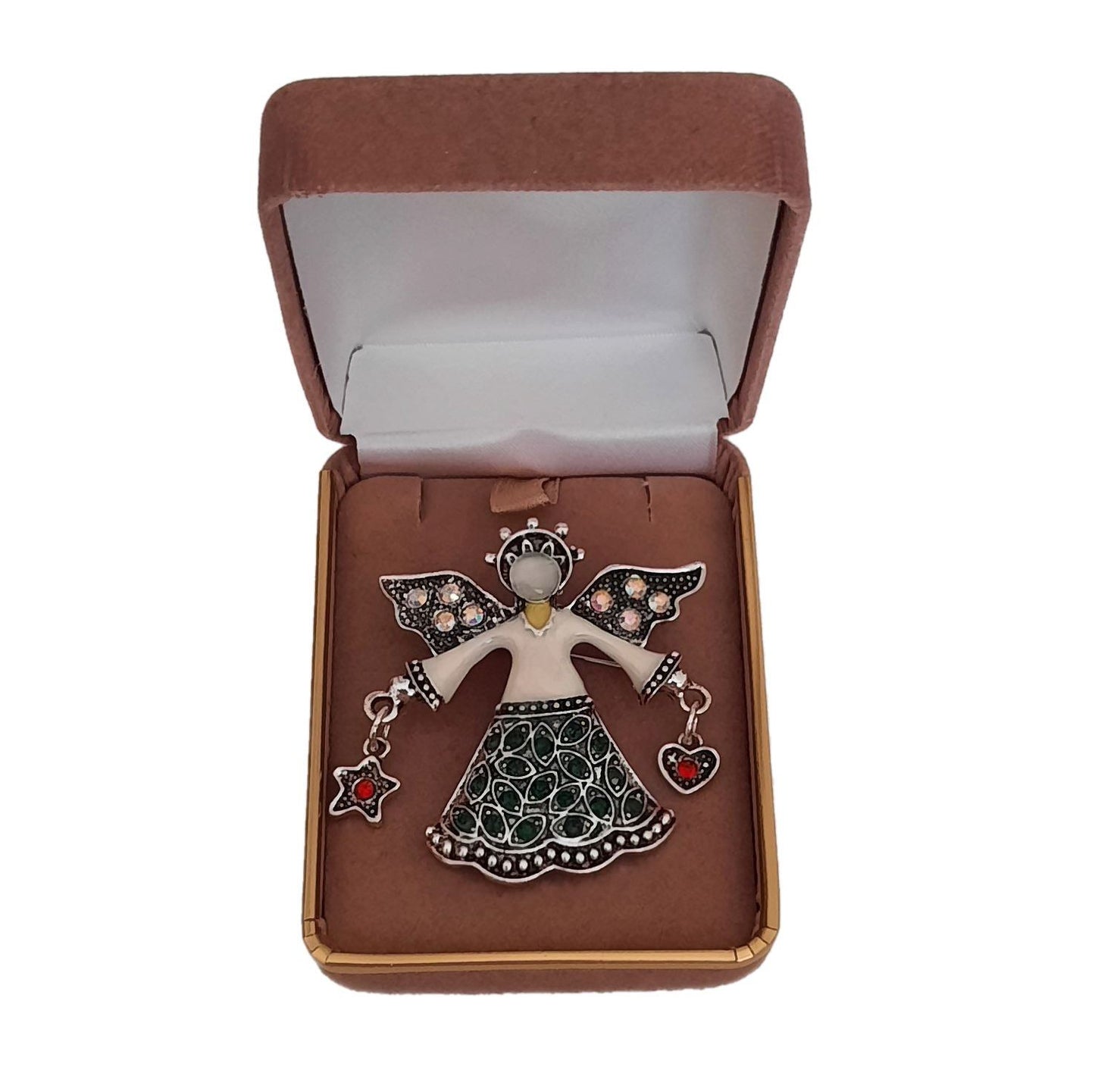 Marcasite Stone Set Fairy Brooch(2)