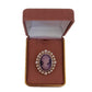 Oval Pearl Cameo Centre Brooch(2)