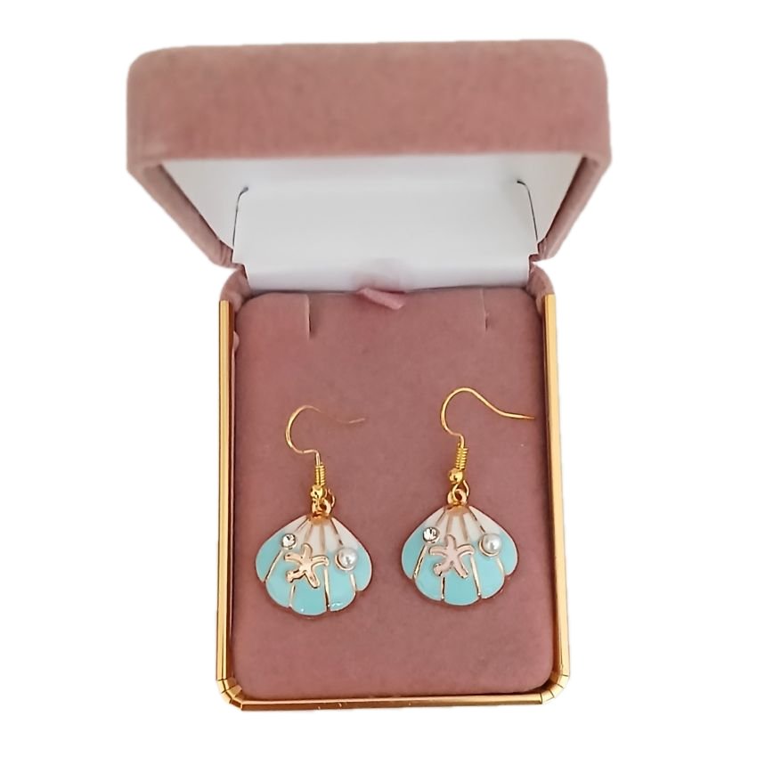 Seashell Hook Drop Earrings(2)