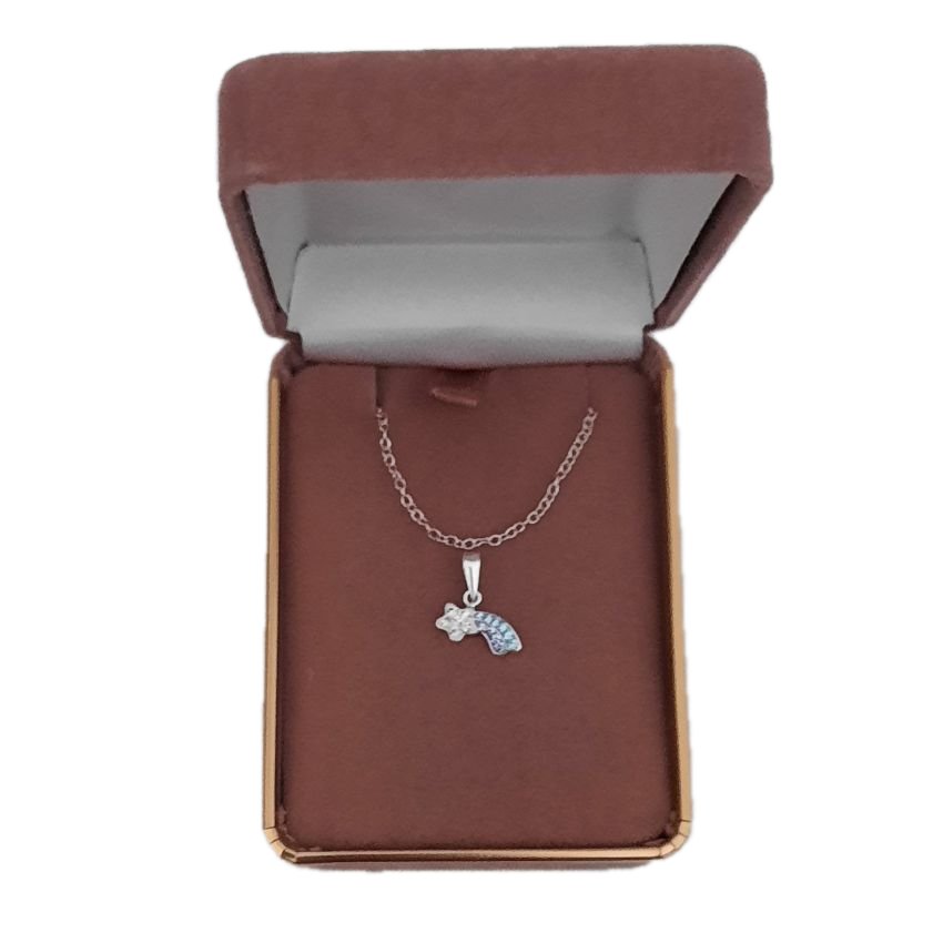 Shooting Star Sterling Silver Pendant(2)