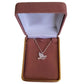 Silver Stainless Steel Dove Of Peace Necklace(2)