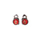 Small Rudolph Clip On Earrings
