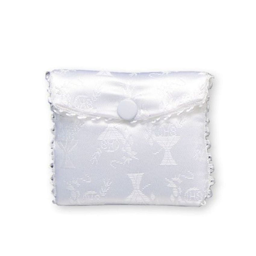 Small White Girls Communion Purse