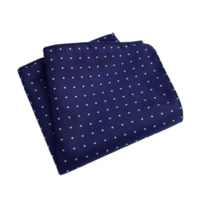 Spotty Blue Pocket Square Hanky