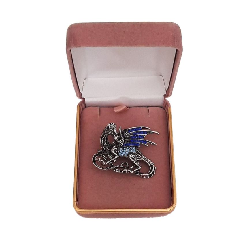 Stone Set Dragon Ladies Brooch(2)