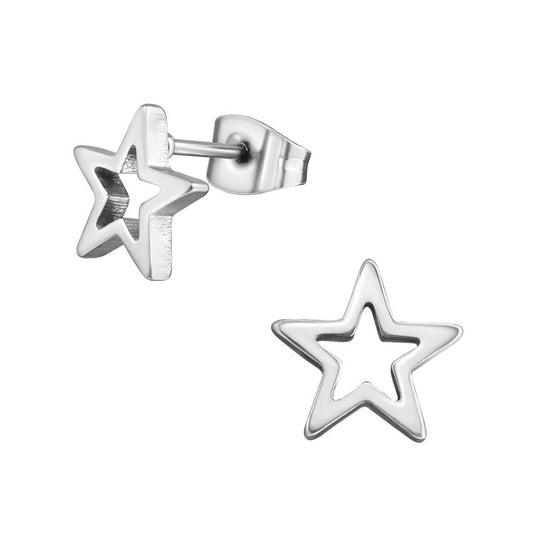 Surgical Steel Star Earrings