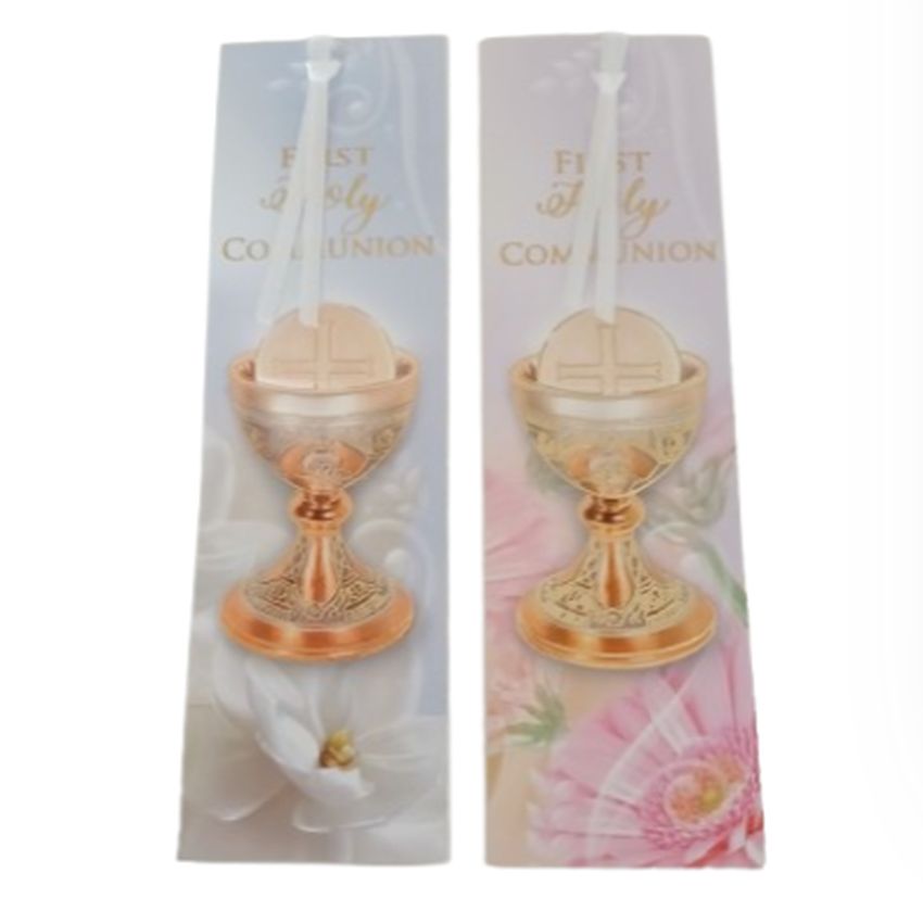 Symbolic Communion Bookmark With A Prayer