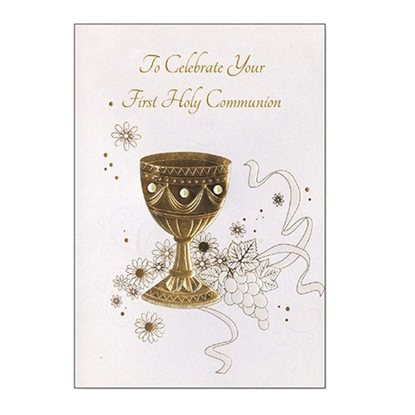 3D Communion Symbolic Greeting Card