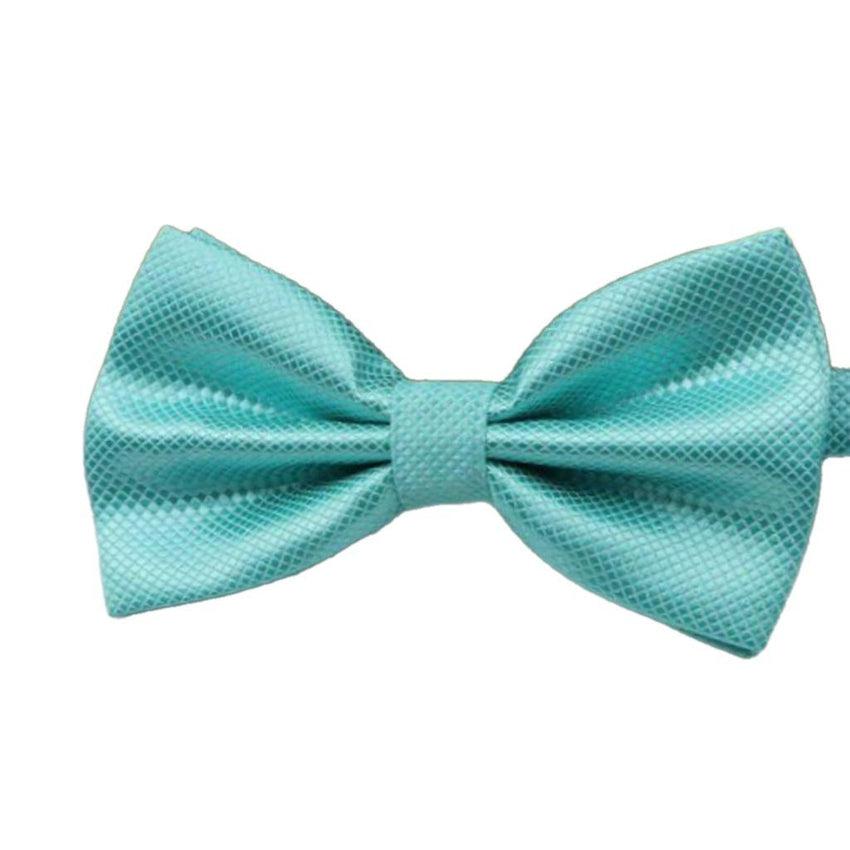 Adjustable Dark Mint Green Bow Tie