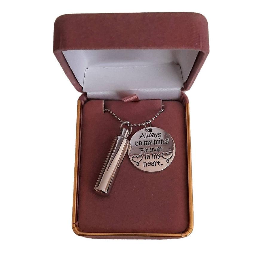 Always On My Mind Ashes Locket