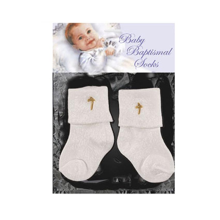 Baby Christening Baptism Socks