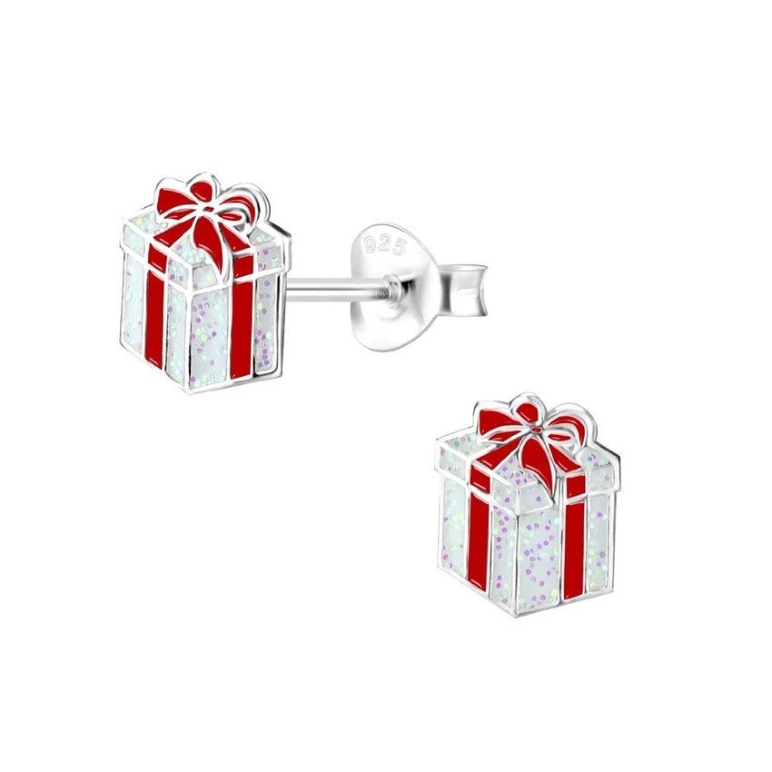 Birthday Present Sterling Silver Stud Earrings
