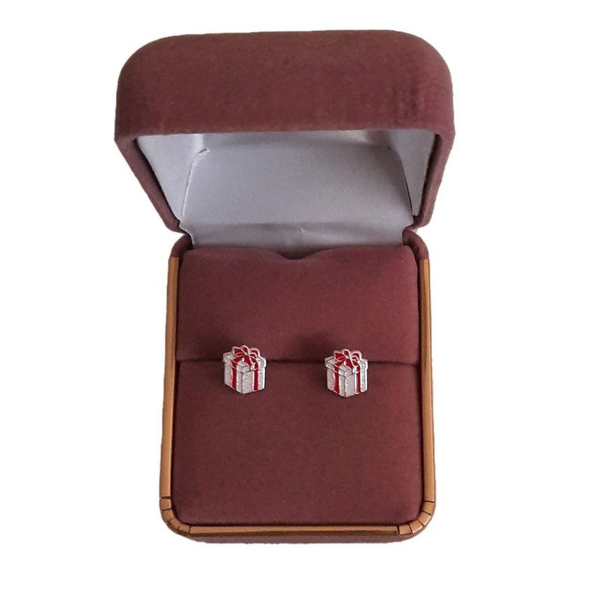 Birthday Present Sterling Silver Stud Earrings