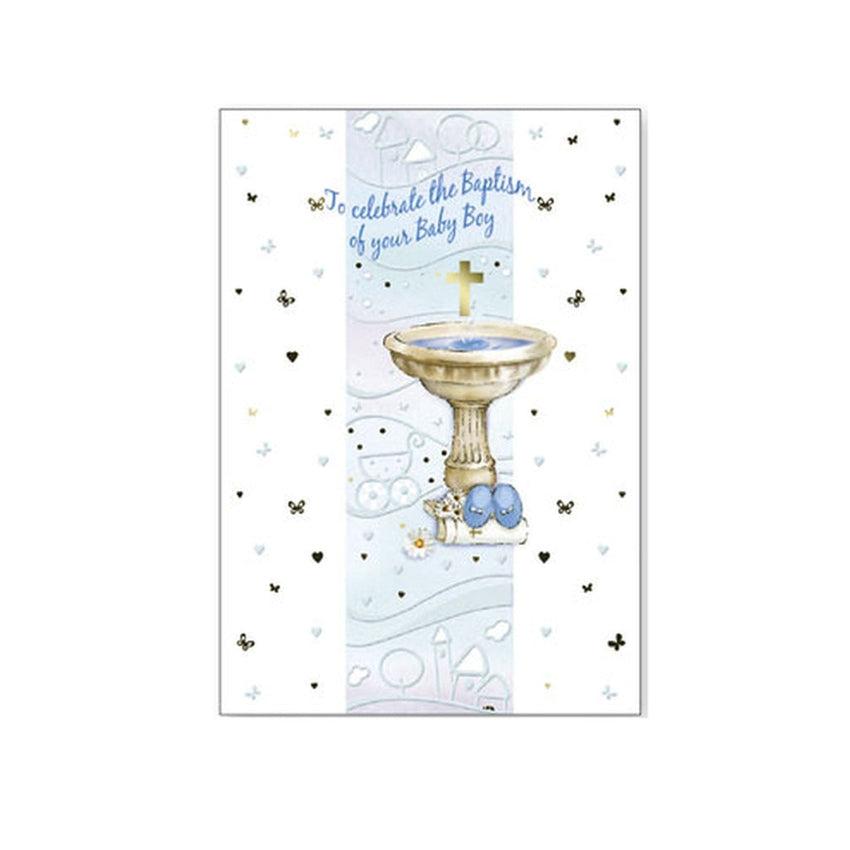 Boy To Celebrate Your Baptism Card