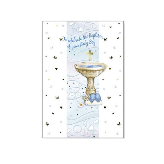 Boy To Celebrate Your Baptism Card