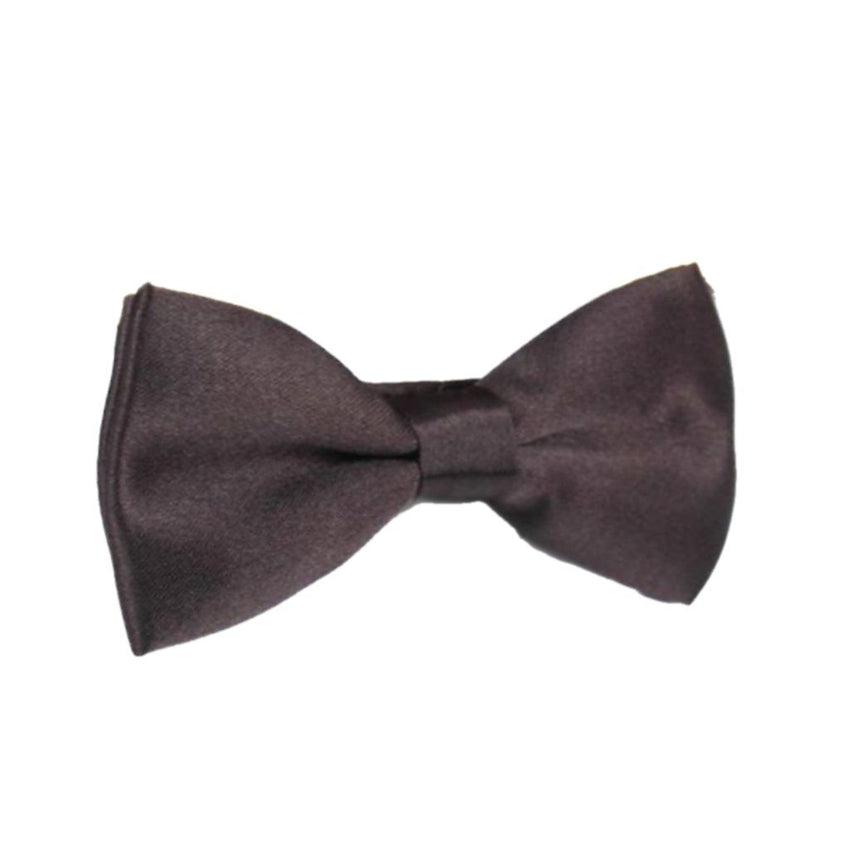 Boys Chocolate Brown Adjustable Bow Tie