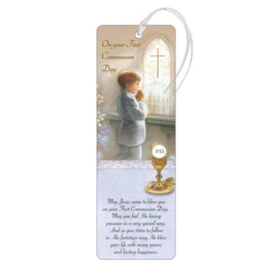 Boys Communion Day Bookmark