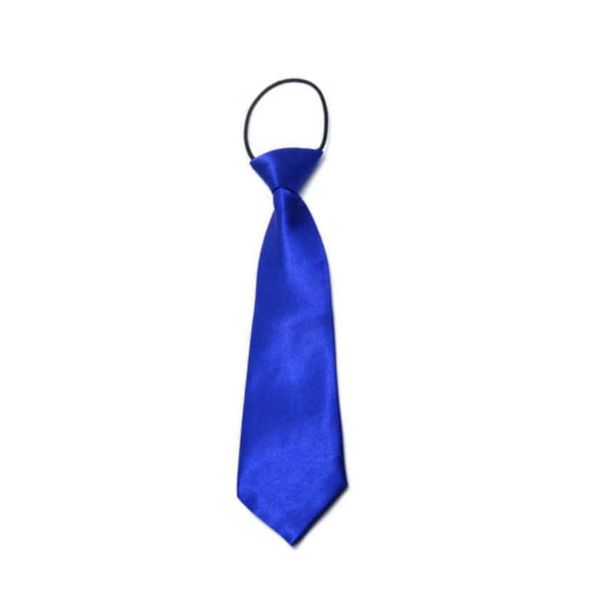 Boys Royal Blue Elasticated Tie