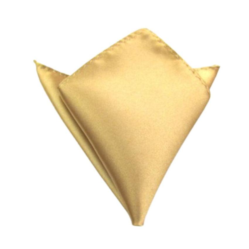 Bronze Gold Pocket Square Hanky