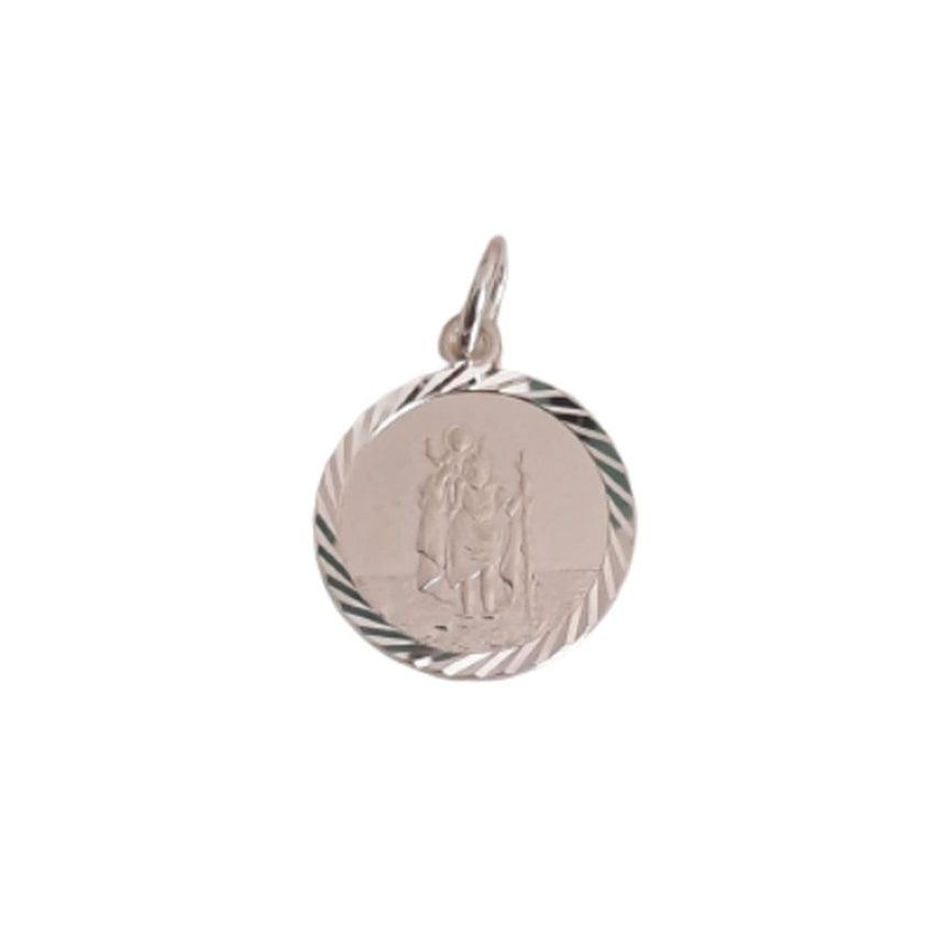 Childrens Sterling Silver St Christopher Medal