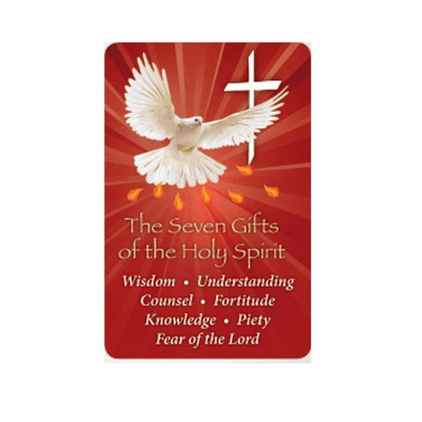 Confirmation Day Prayer Card