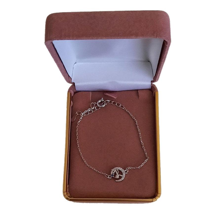 Cubic Zirconia Silver Fairy Bracelet