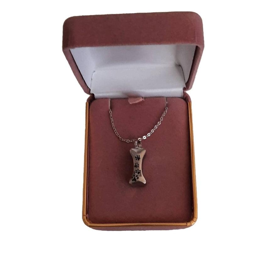 Dog Bone Cremation Ashes Locket(2)