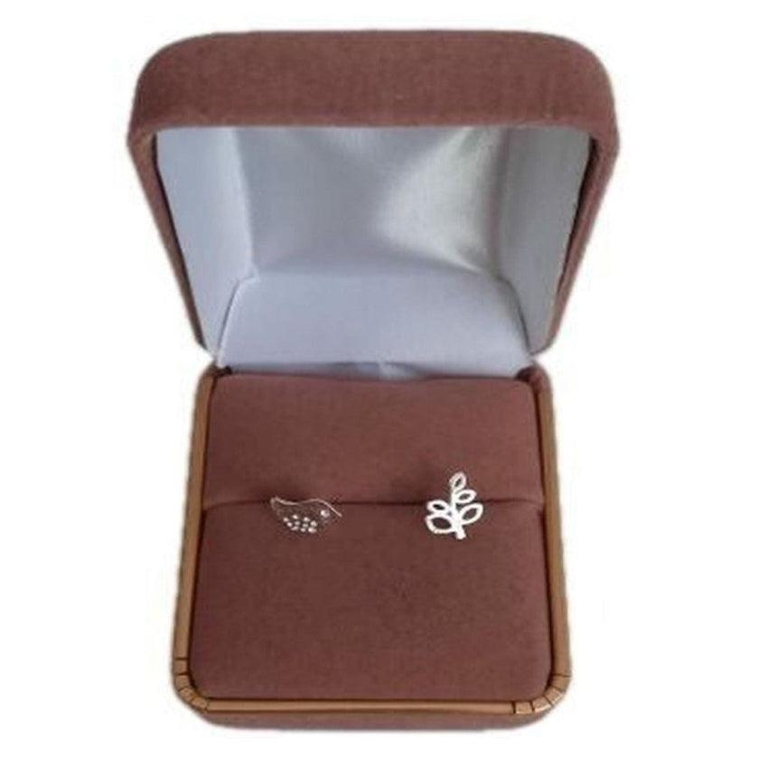 Girls Dove And Olive Branch Confirmation Earrings