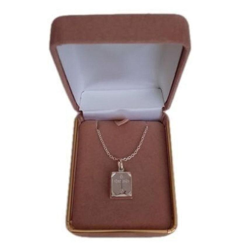 Girls First Holy Communion Sterling Silver Prayer Book Locket