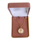 Gold And Cream Communion Medal