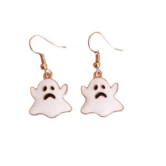 Halloween Ghost Dangly Fashion Earrings