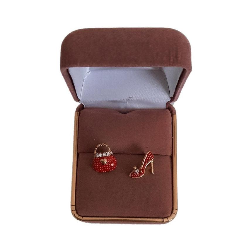 Handbag And Shoe Fashion Earrings