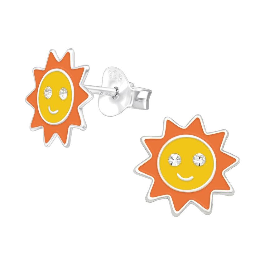 Happy Sunshine Sterling Silver Earrings