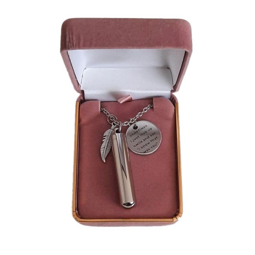 I Know That Was You Cylinder Ashes Locket(2)