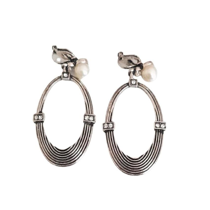 Clip on earrings large discount