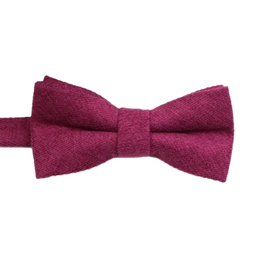 Mulberry Purple Boys Dicky Bow