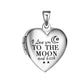Picture Locket I Love You To The Moon And Back