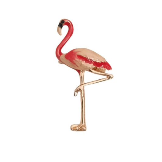 Pink Flamingo Ladies Brooch