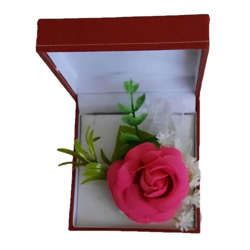 Pink Silk Rose Wrist Corsage