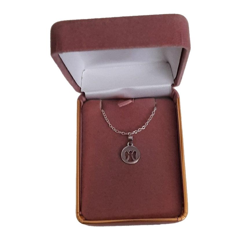 Plain Small Girls Sterling Silver Angel Pendant